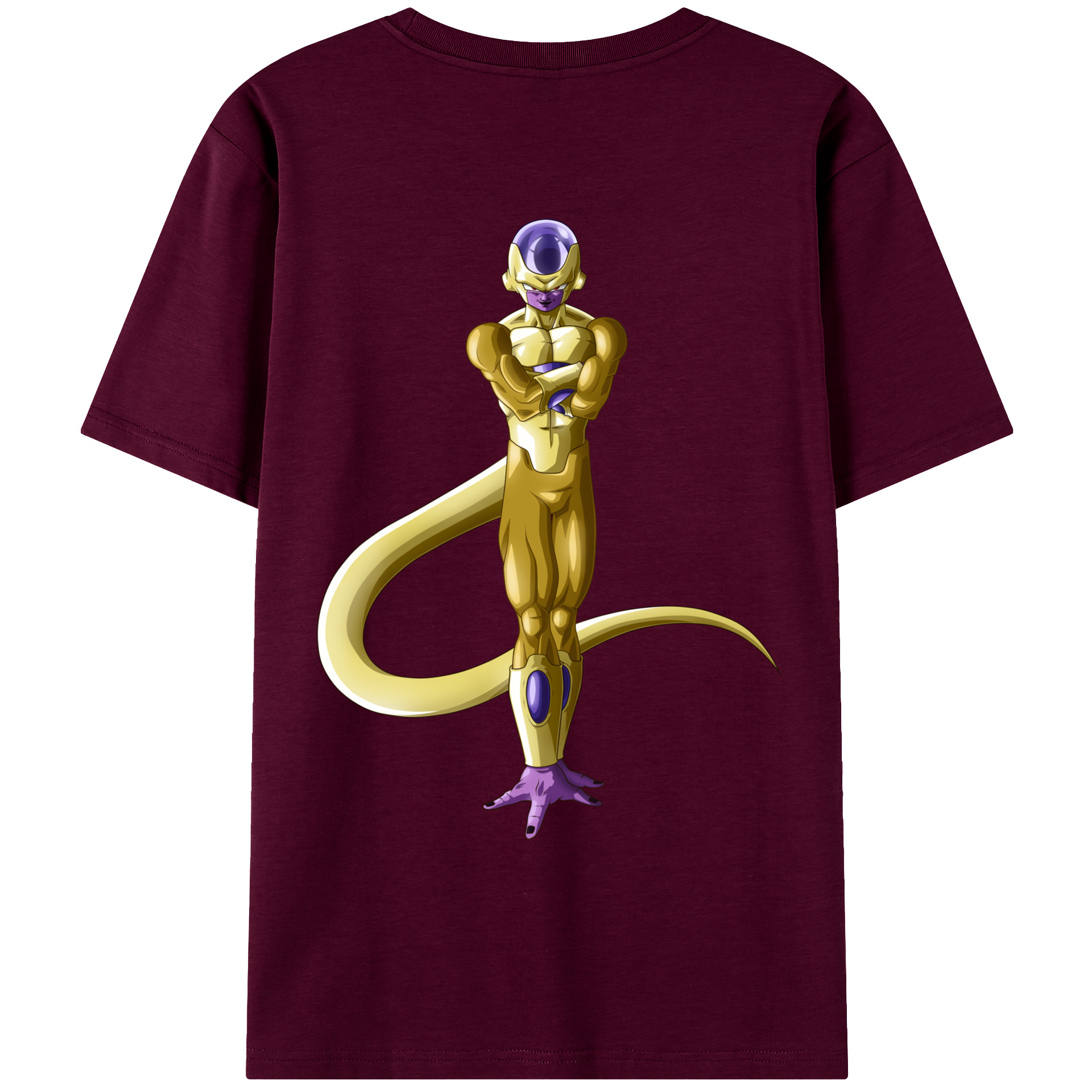 （画像用） ドラゴンボール フリーザ DRAGON BALL Frieza レディース半袖Tシャツ(バックプリント)